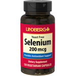 Selenium (Yeast Free), 200 mcg, 120 Vegetarian Capsules