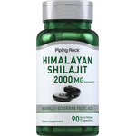 Himalayan Shilajit 2000 MG Quick Release Capsules. Contains naturally occurring fulvic acid. Includes 90 capsules.