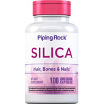 Silica (Horsetail) 500 mg, 100 Quick Release Capsules for Hair, Bones, and Nails. Dietary supplement.