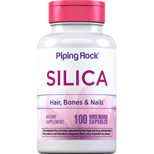 Silica (Horsetail), 500 mg, 100 Quick Release Capsules