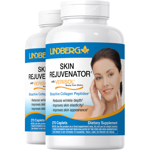 Skin Rejuvenator with Verisol Bioactive Collagen Peptides, 270 Caplets, 2  Bottles