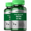 Slow Release Iron, 45 mg, 200 Coated Tablets, 2  Bottles
