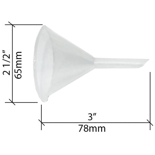 Small Plastic Funnel, 1 Unit