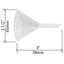 Small Plastic Funnel, 1 Unit
