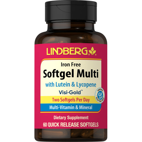 Softgel Multi with Lutein & Lycopene, 60 Quick Release Softgels