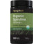 Organic Spirulina 1000 mg, 300 Vegan Tablets. Features: Non-GMO, Gluten-Free, USDA Organic, Green Superfood, Dietary Supplement.