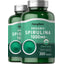 Spirulina (Organic), 1000 mg (per serving), 300 Vegetarian Tablets, 2  Bottles