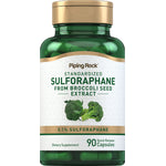 Product image of standardized sulforaphane from broccoli seed extract, 300 mcg, 90 quick release capsules.