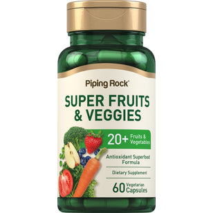 Super Fruits and Veggies, 60 Vegetarian Capsules