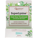 SuperLysine+ Cold Sore Treatment Ointment, halves healing time*, soothes & moisturizes, relieves pain/burning/itching, 7g/.25 OZ.