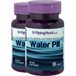 Super Strength Water Pill with 90 tablets per bottle, showcased in a set of two bottles.