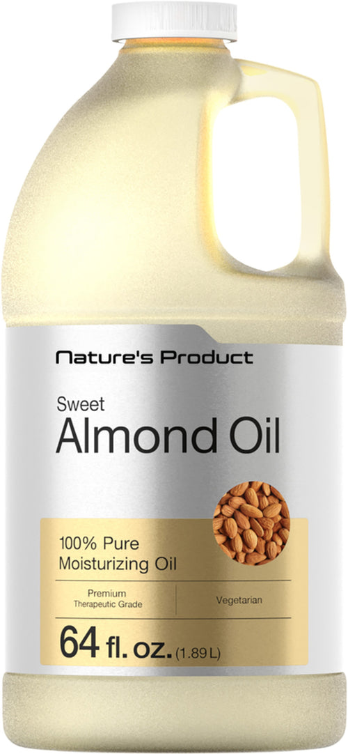 Sweet Almond Oil, 64 fl oz (1.89 L) Bottle