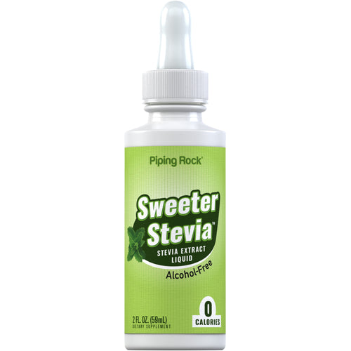 Sweeter Stevia Liquid, 2 fl oz (59 mL) Dropper Bottle