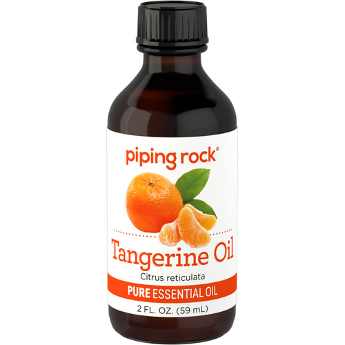 Tangerine Pure Essential Oil (GC/MS Tested), 2 fl oz (59 mL) Bottle