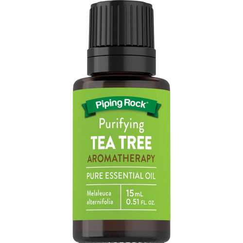 Tea Tree Pure Essential Oil, 1/2 fl oz (15 mL) Dropper Bottle