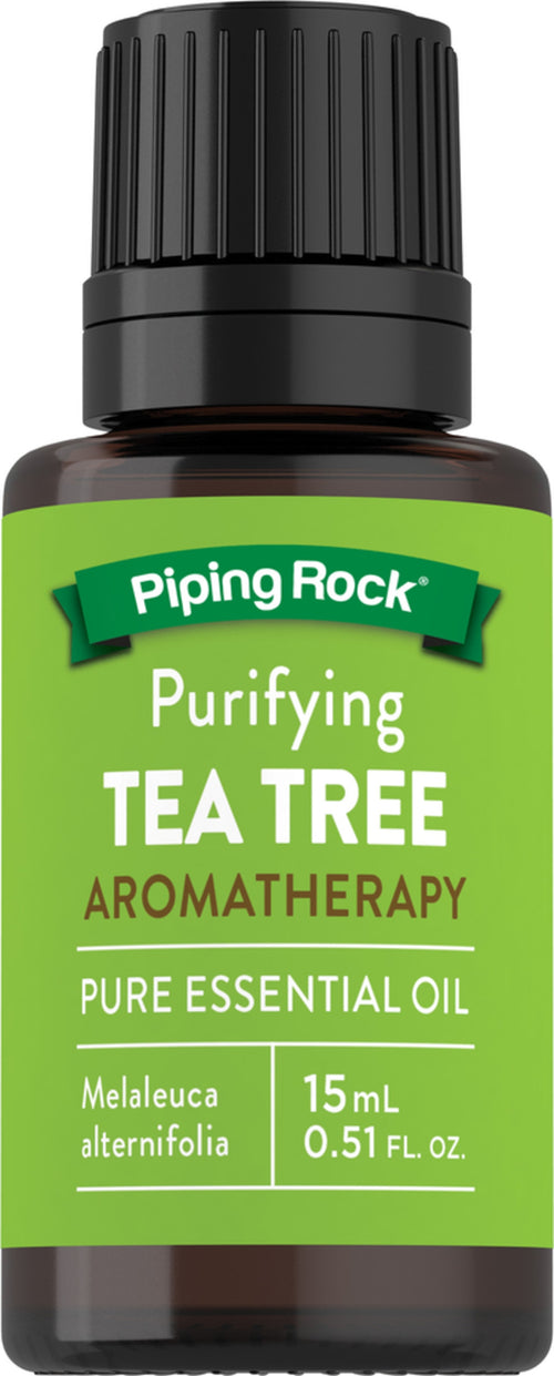 Tea Tree Pure Essential Oil, 1/2 fl oz (15 mL) Dropper Bottle