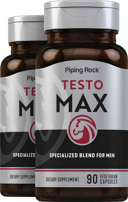 Testo Max, 90 Vegetarian Capsules, 2  Bottles