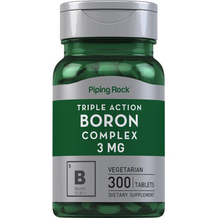 Triple Action Boron Complex, 3 mg, 300 Tablets