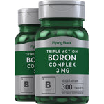 Triple Action Boron Complex, 3 mg, 300 Tablets, 2  Bottles
