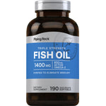 Triple Strength Omega-3 Fish Oil 1400 mg (850 mg Active Omega-3), 190 Quick Release Softgels