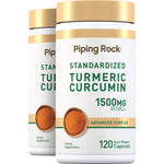 Turmeric Curcumin Standardized Advanced Complex, 120 Quick Release Capsules, 2  Bottles