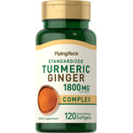 Turmeric Ginger Complex Standardized, 1800 mg (per serving), 120 Quick Release Softgels