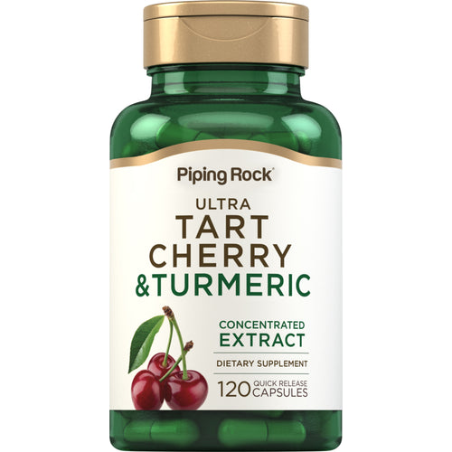 Turmeric with Tart Cherry, 120 Vegetarian Capsules