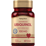 Advanced Ubiquinol 100 mg is the active form of CoQ-10 with high absorption. Contains 60 quick-release softgels.