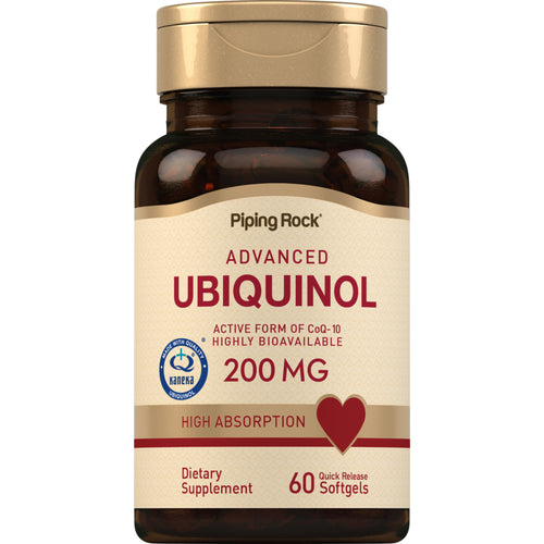 Ubiquinol, 200 mg, 60 Quick Release Softgels