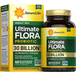 Ultimate Flora 50+ Probiotic 30 Billion, 60 Delayed Release Vegan Caps