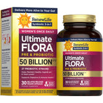 Ultimate Flora Women's Vaginal Care Probiotic 50 Billion, 30 Delayed Release Vegan Caps