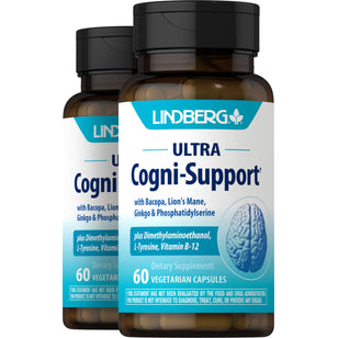 Ultra Cogni-Support, 60 Vegetarian Capsules, 2  Bottles