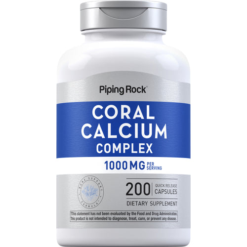 Ultra Coral Calcium Complex, 1000 mg (per serving), 200 Quick Release Capsules