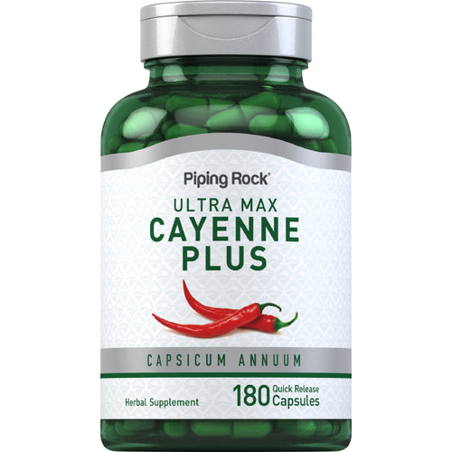 Ultra Max Cayenne Plus, 180 Quick Release Capsules