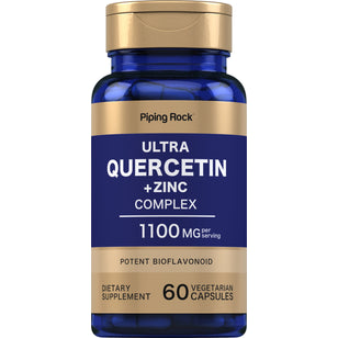Ultra Quercetin plus Zinc Complex, 1100 mg (per serving), 60 Quick Release Capsules