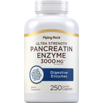 Ultra Strength Pancreatin Enzyme, 3000 mg (per serving), 250 Coated Caplets