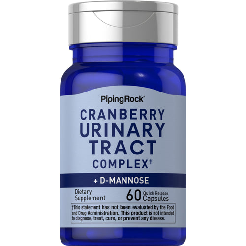 Urinary Tract Complex + D-Mannose & Cranberry, 60 Quick Release Capsules