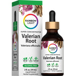 Rainbow Light Valerian Root Liquid Extract Herbal Supplement, 2 fl. oz. (59 mL), Alcohol-Free bottle.