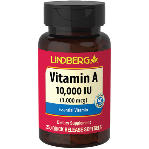 Vitamin A, 10,000 IU, 250 Quick Release Softgels