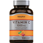 Vitamin C 1000 mg with Bioflavonoids & Rose Hips, 100 Quick Release Capsules