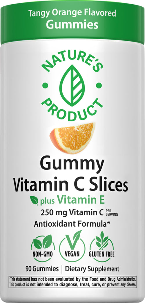 Vitamin C (Tangy Orange), 90 Gummies