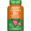 Nature's Product D3 3,000 IU Extra Strength Gummies, 120 count, strawberry flavor.
