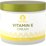 Vitamin E Cream, 4 oz (113 g) Jar