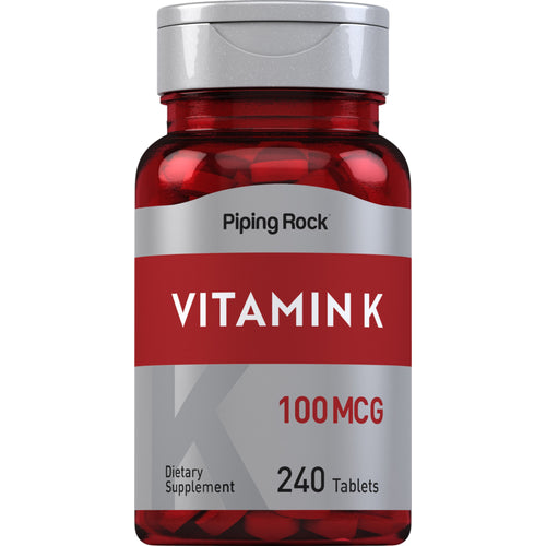 Vitamin K, 100 mcg, 240 Tablets