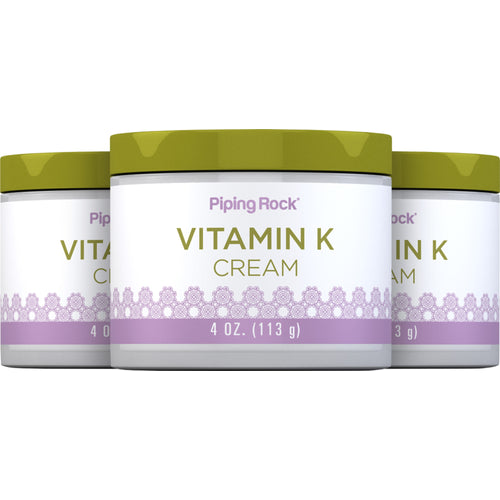 Vitamin K Cream, 4 oz (113 g) Jar, 3  Jars