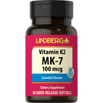 Vitamin K2 MK-7, 100 mcg, 60 Quick Release Softgels