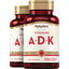 Vitamins A (1500 mcg) D (5000 IU) & K (800 mcg), 150 Quick Release Softgels, 2  Bottles