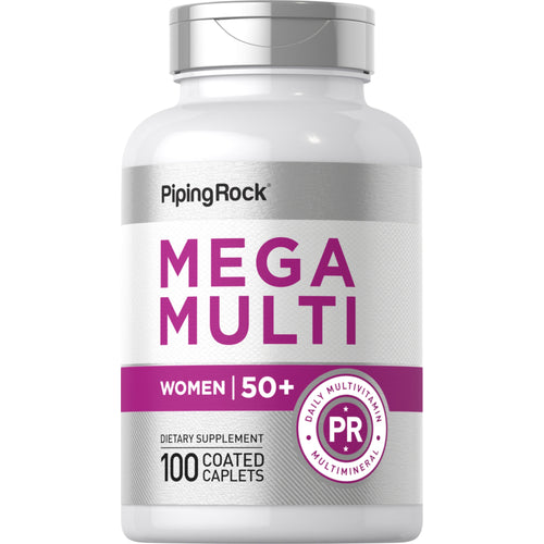 Women's Mega Multi 50 Plus, 100 Coated Caplets