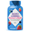 A bottle of women's multi gummies with berry flavors, containing 70 pieces, designed for nutritional support.