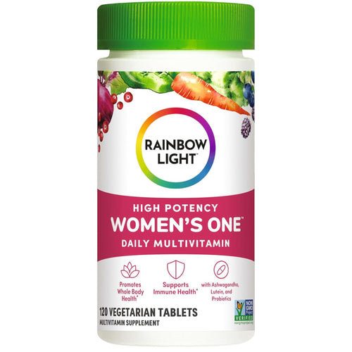 Women's One + Real Food Nutrients, 120 Vegetarian Caplets